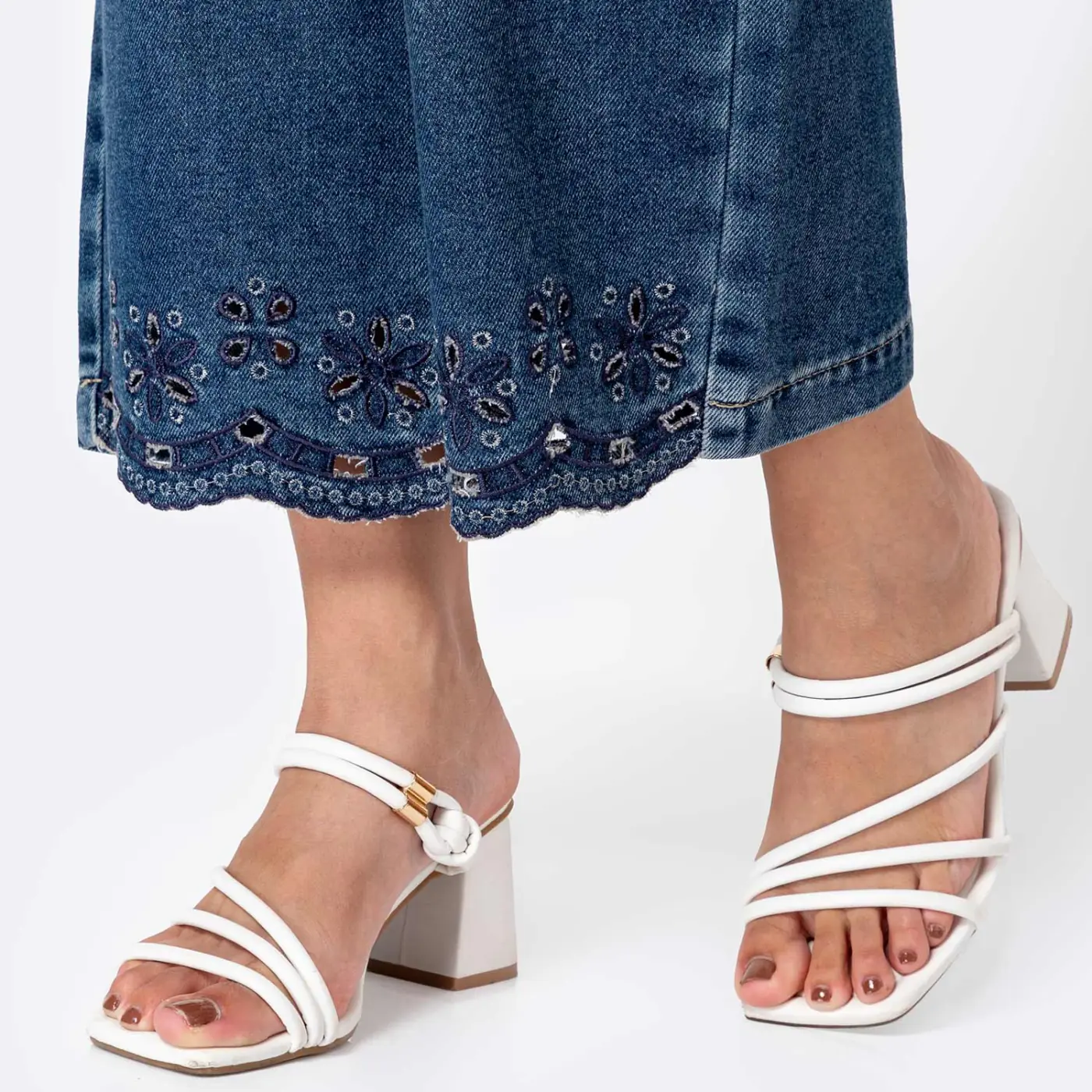 JEANS CULOTTE MUJER PIONIER NIALEH BOHO - 5