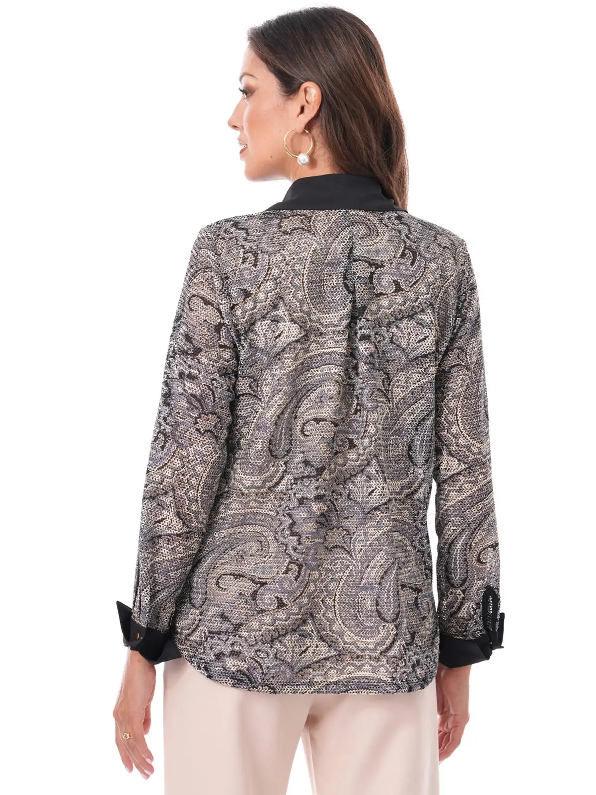 BLUSA MANGA LARGA MUJER CP MODA DE COLECCIÓN VESPA - 3