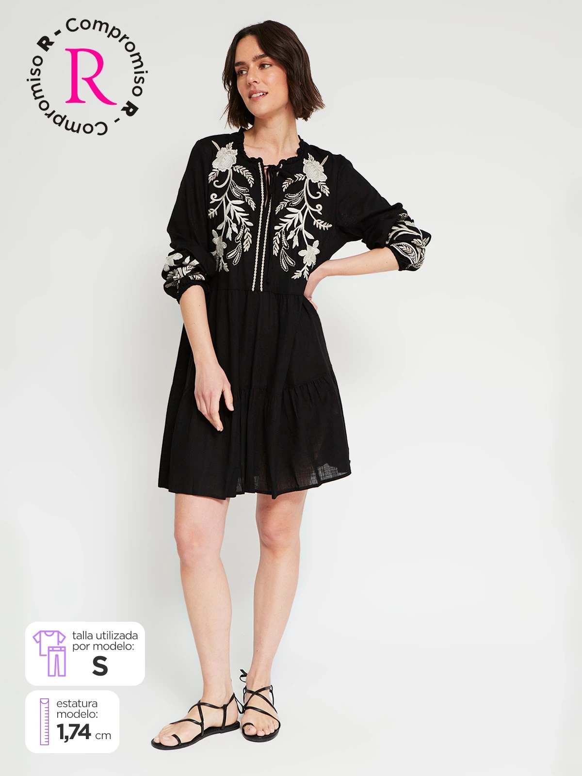 VESTIDO CORTO MUJER TATIENNE - 1