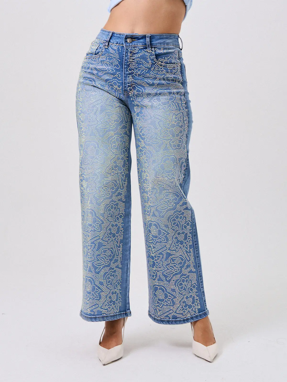 JEANS PALAZZO MUJER ALEJANDRA BAIGORRIA CAMILA - 2
