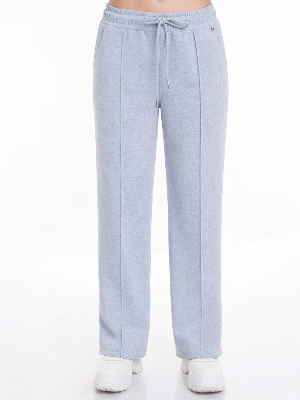 PANTALÓN DE BUZO WIDELEG MUJER METAL JEANS KARIME - 2