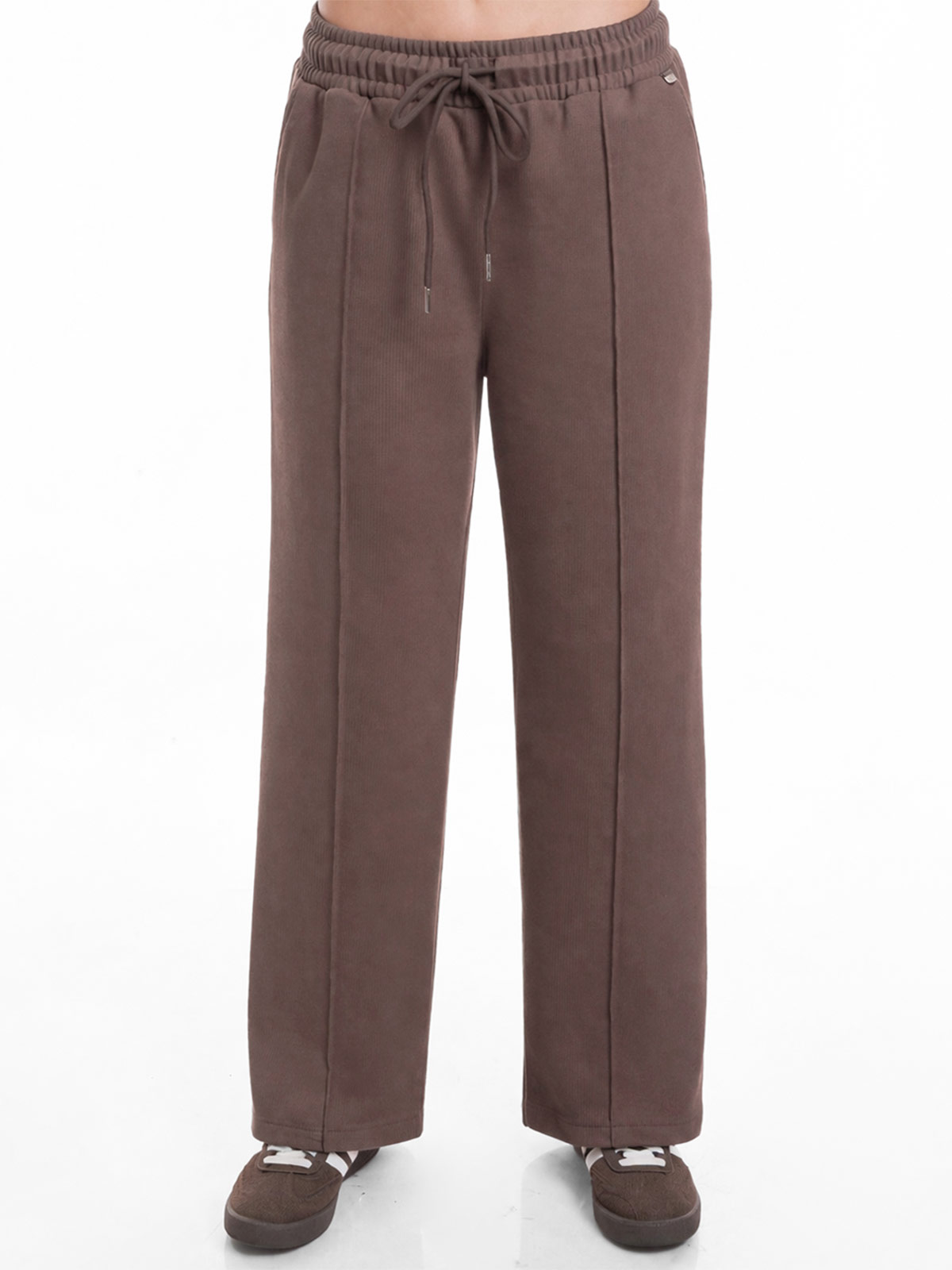 PANTALÓN DE BUZO WIDELEG MUJER METAL JEANS KARIME - 2