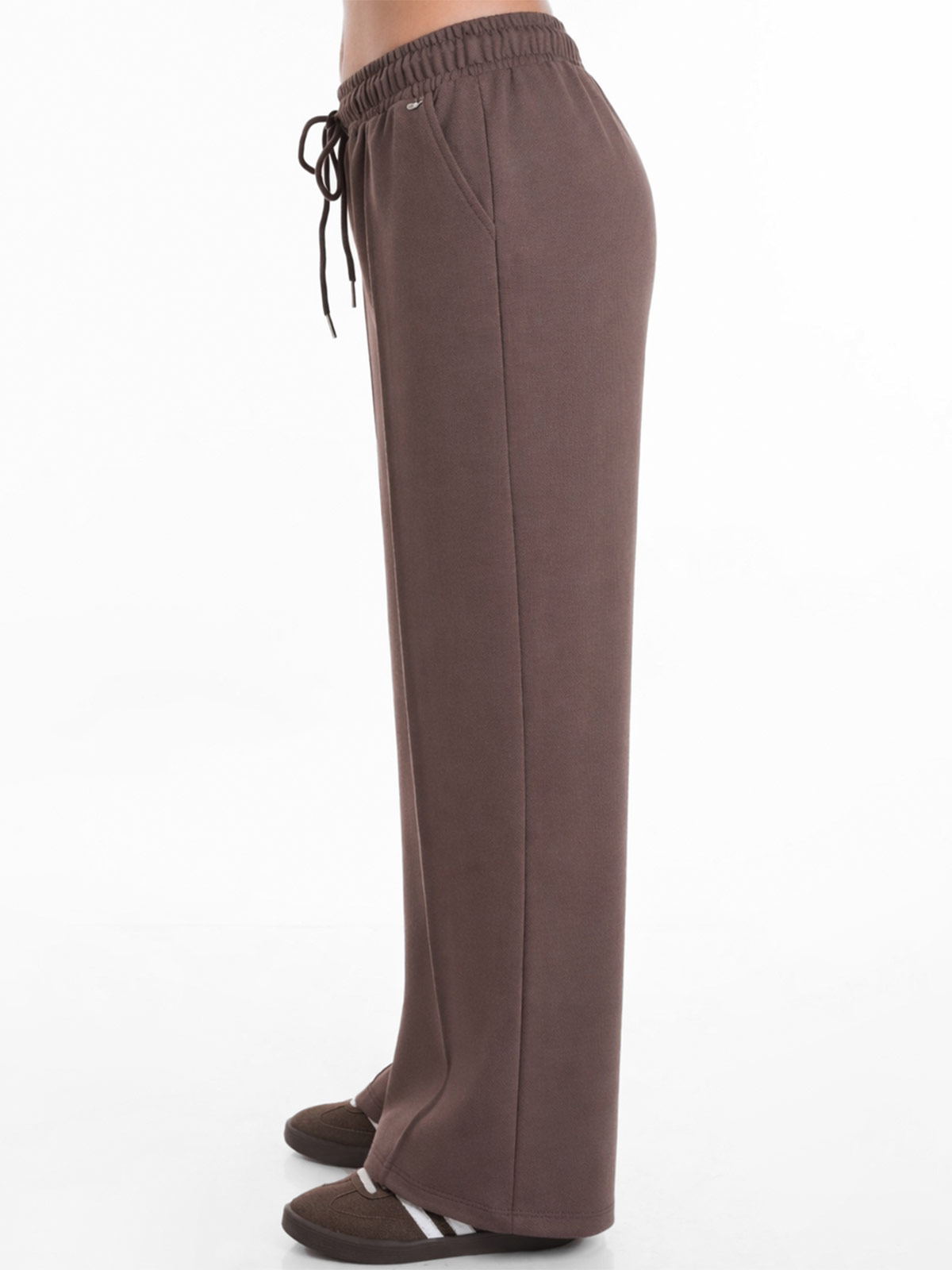 PANTALÓN DE BUZO WIDELEG MUJER METAL JEANS KARIME - 4