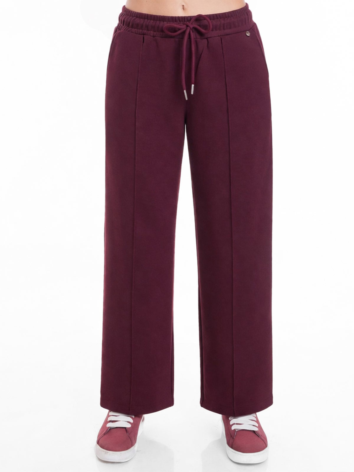 PANTALÓN DE BUZO WIDELEG MUJER METAL JEANS KARIME - 2