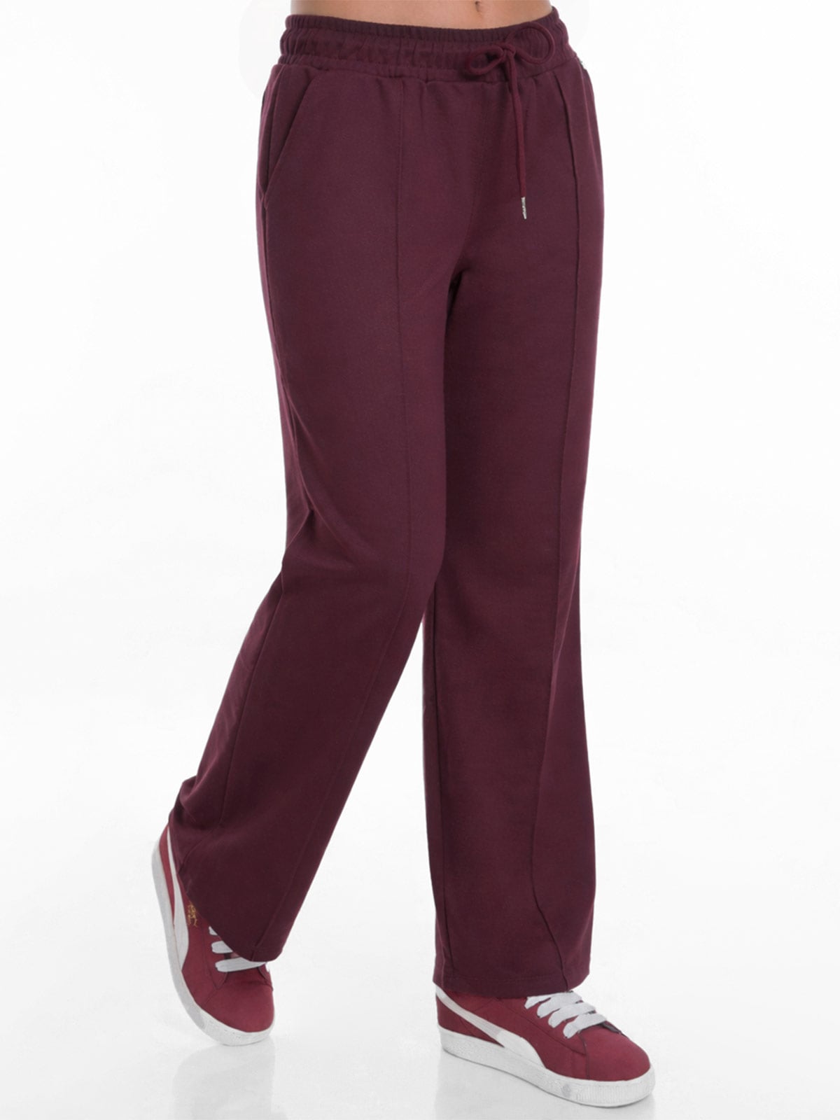PANTALÓN DE BUZO WIDELEG MUJER METAL JEANS KARIME - 3