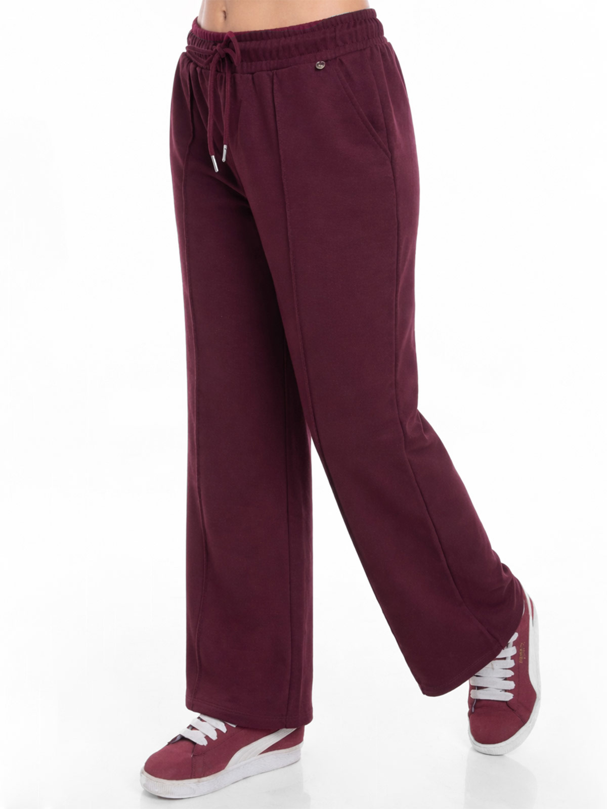 PANTALÓN DE BUZO WIDELEG MUJER METAL JEANS KARIME - 5