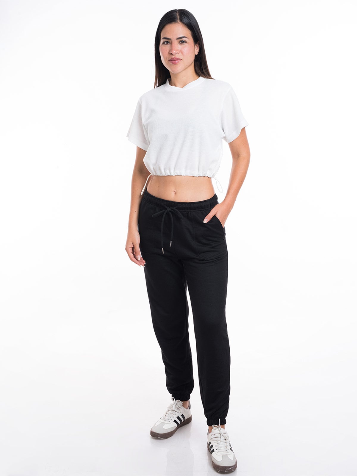 PANTALÓN DE BUZO JOGGER MUJER METAL JEANS FERNANDA - 1