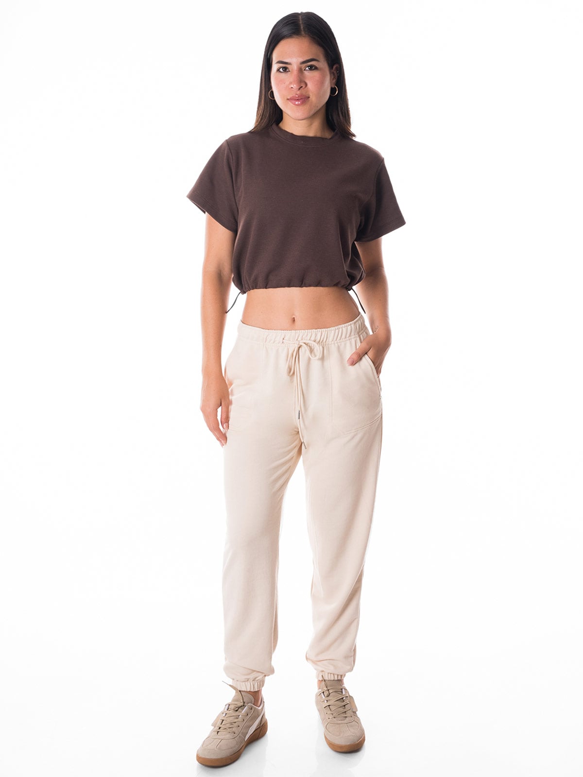 PANTALÓN DE BUZO JOGGER MUJER METAL JEANS FERNANDA - 1