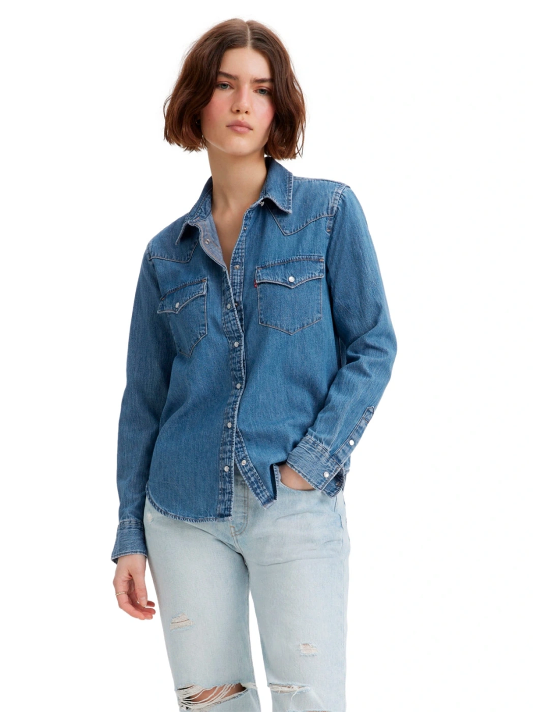 BLUSA ALGODÓN MUJER LEVI’S THE ULTIMATE WESTERN - 1