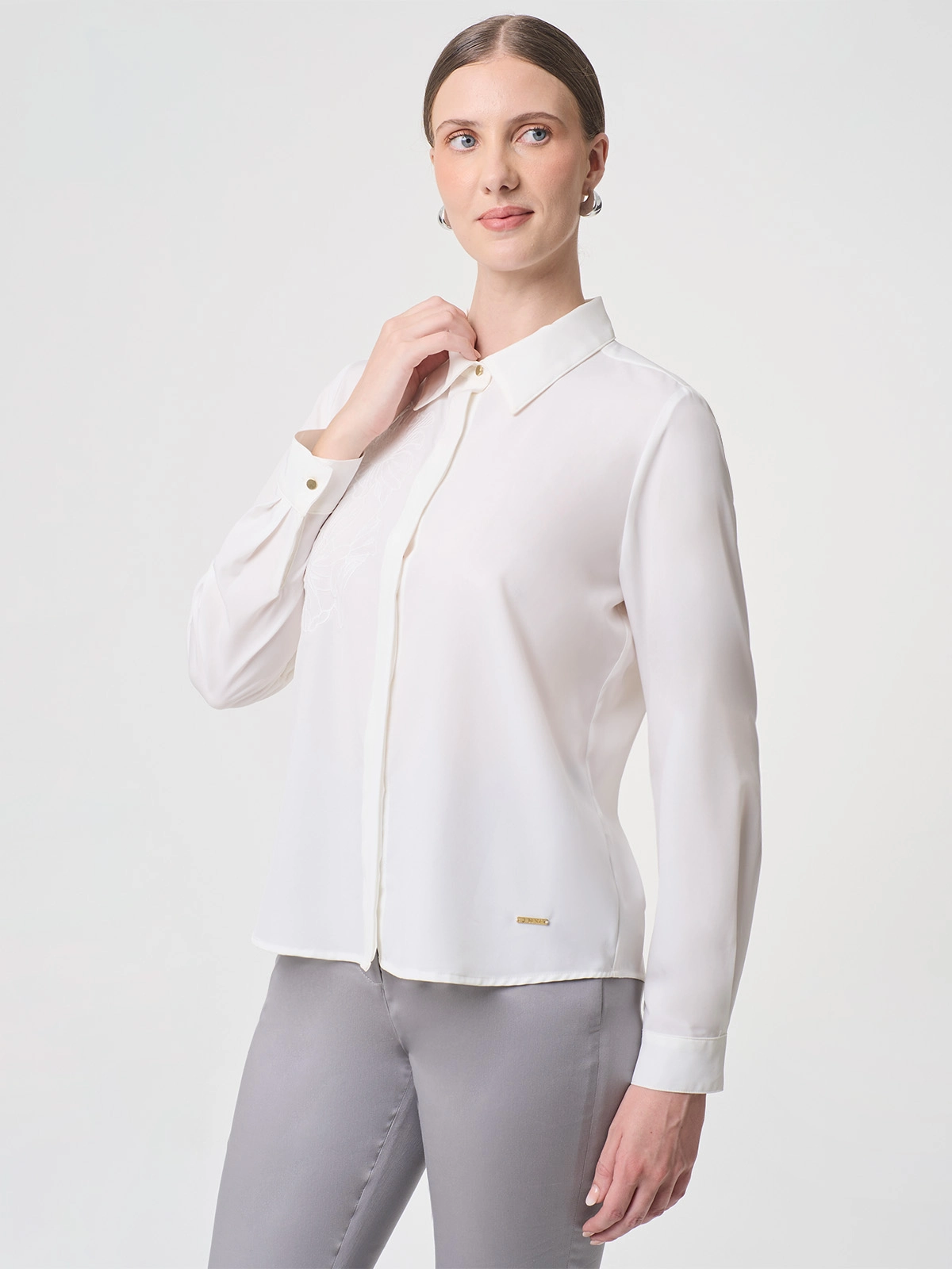 BLUSA MANGA LARGA MUJER JOHN HOLDEN WOMAN PRISCILA - 3