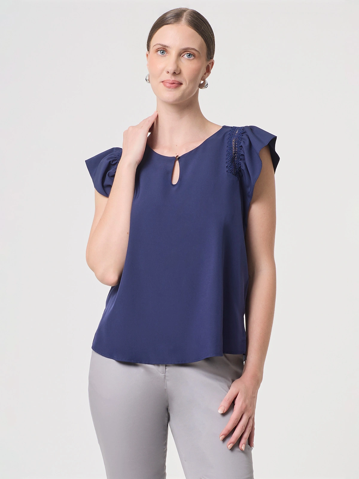 BLUSA MANGA CORTA MUJER JOHN HOLDEN WOMAN ZAHIRA - 1