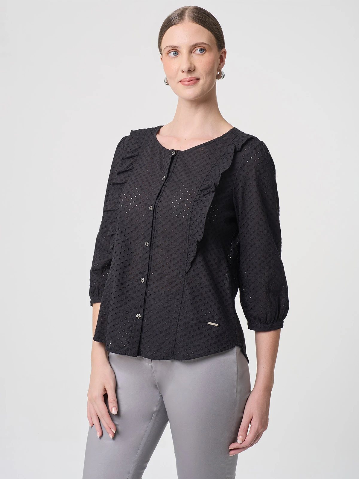 BLUSA MANGA LARGA MUJER JOHN HOLDEN WOMAN URSULA - 3