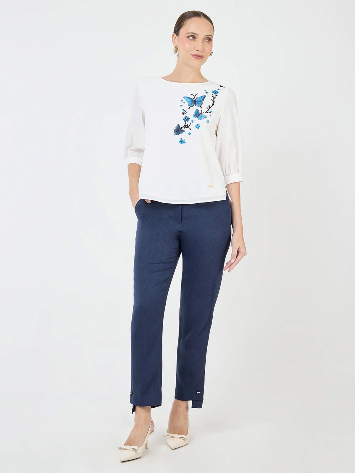BLUSA MANGA LARGA MUJER JOHN HOLDEN WOMAN TAMI - 5