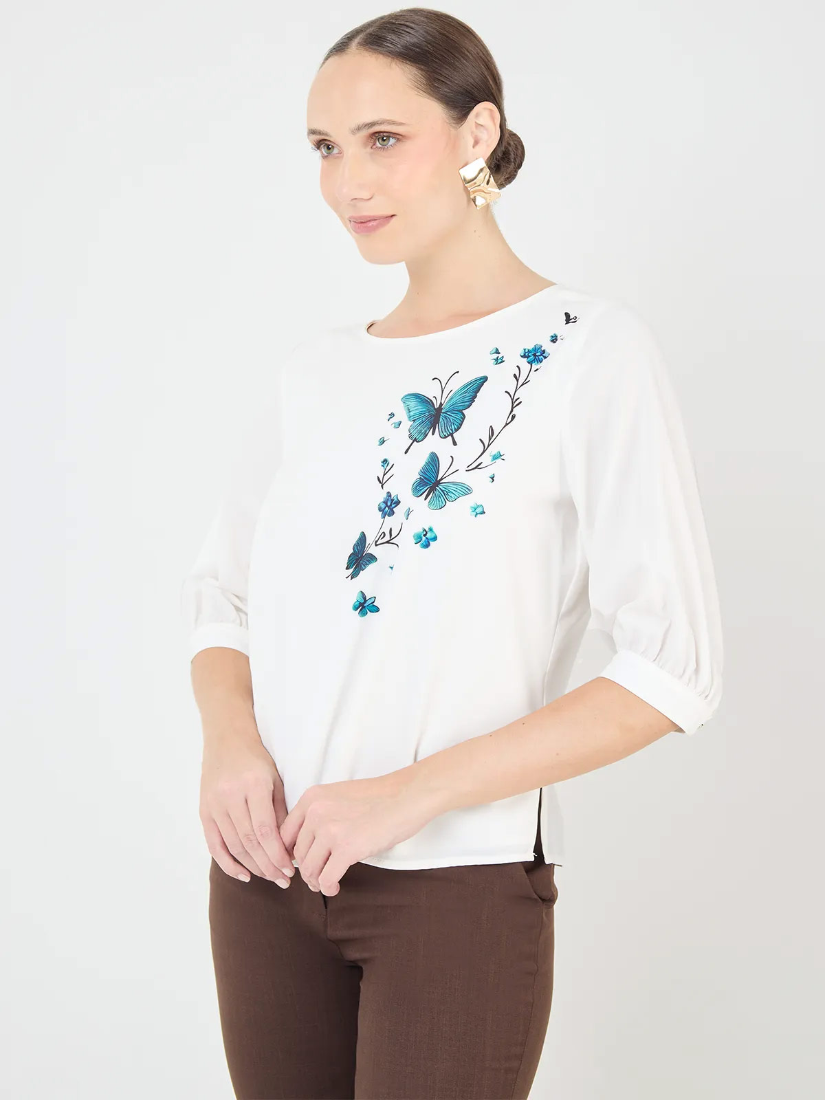 BLUSA MANGA LARGA MUJER JOHN HOLDEN WOMAN TAMI - 2