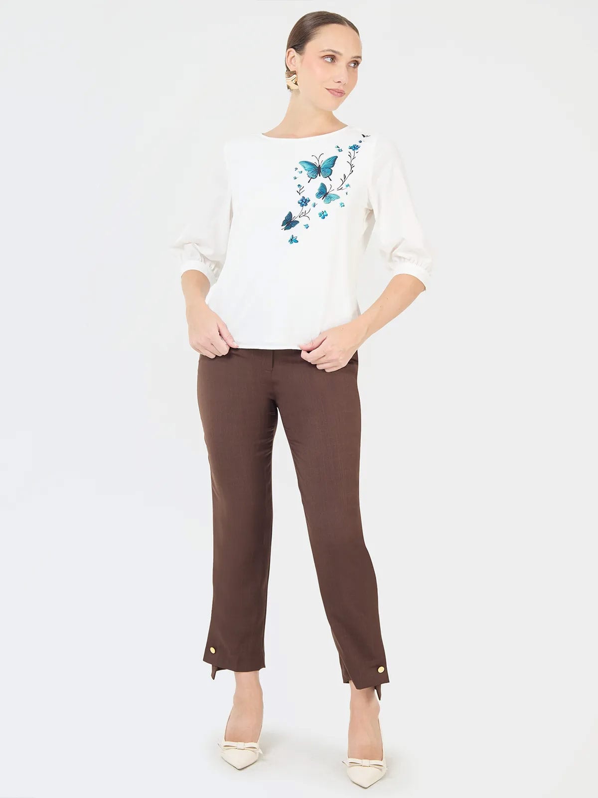 BLUSA MANGA LARGA MUJER JOHN HOLDEN WOMAN TAMI - 5