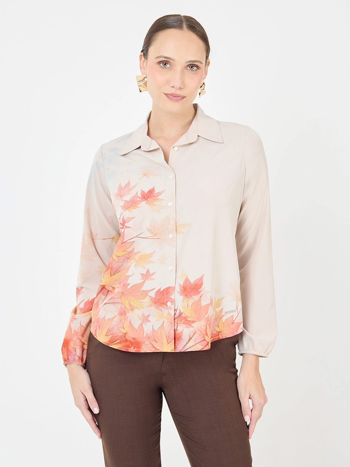 BLUSA MANGA LARGA MUJER JOHN HOLDEN WOMAN SAMY - 1