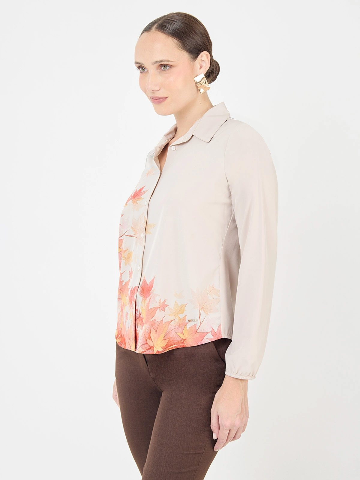 BLUSA MANGA LARGA MUJER JOHN HOLDEN WOMAN SAMY - 2
