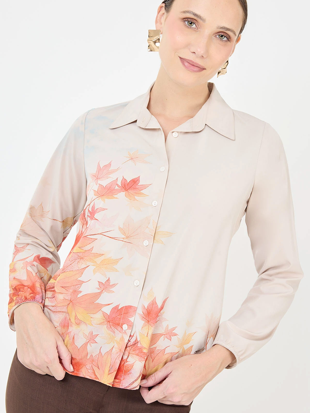 BLUSA MANGA LARGA MUJER JOHN HOLDEN WOMAN SAMY - 4