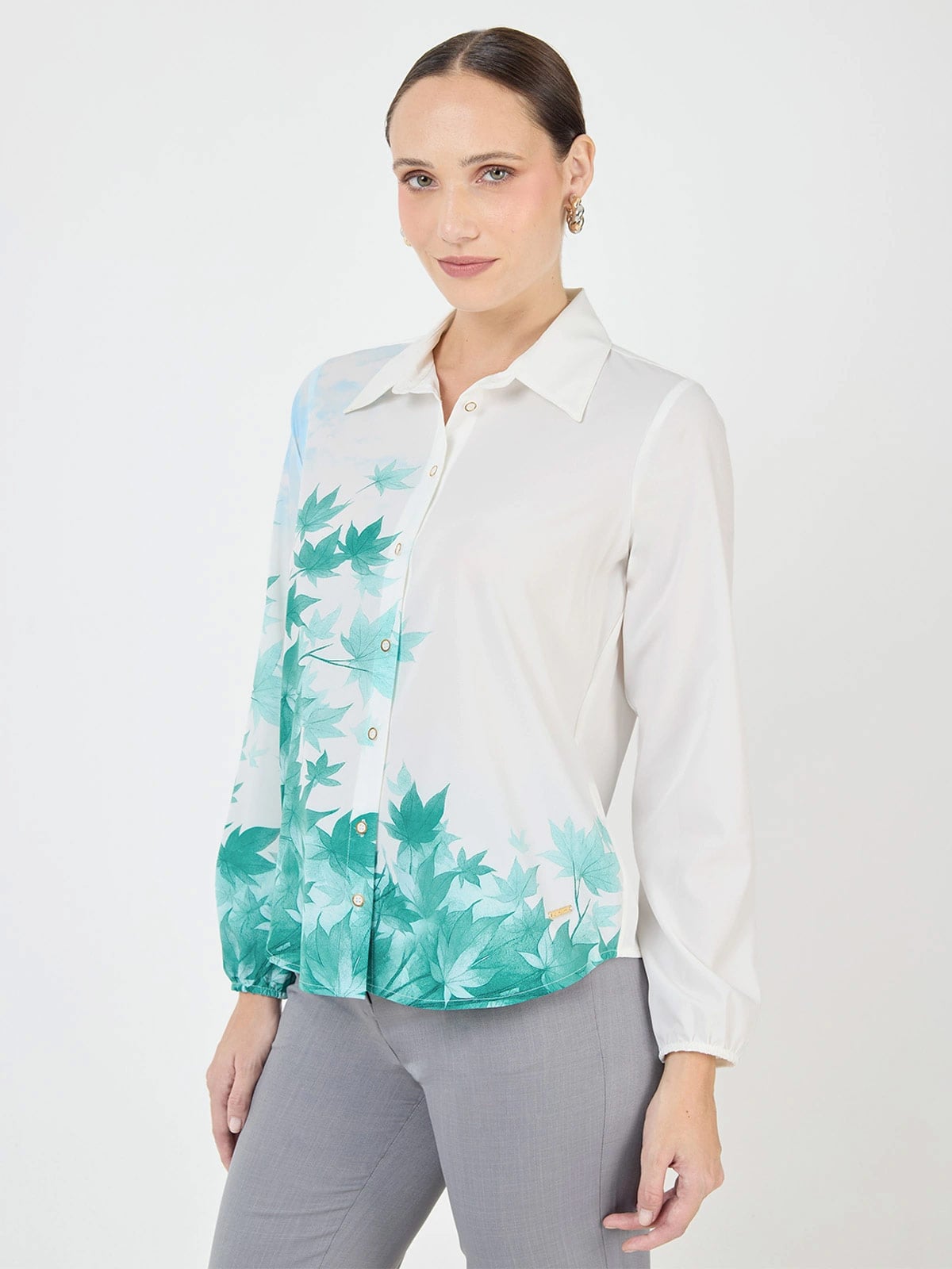 BLUSA MANGA LARGA MUJER JOHN HOLDEN WOMAN SAMY - 2