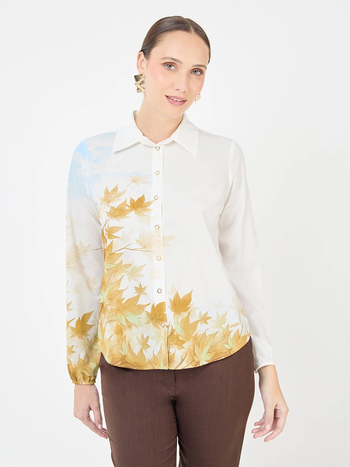 BLUSA MANGA LARGA MUJER JOHN HOLDEN WOMAN SAMY - 1