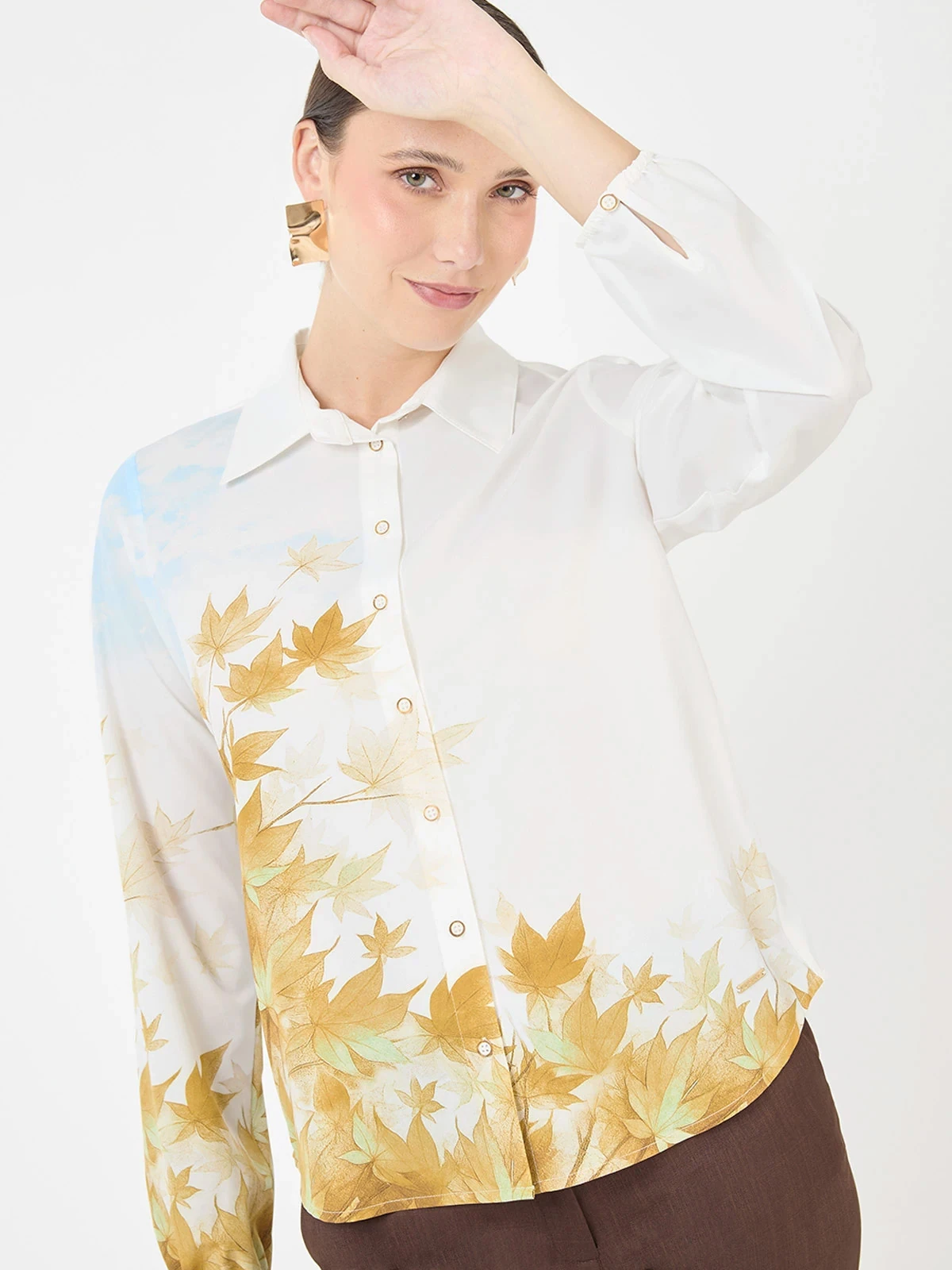 BLUSA MANGA LARGA MUJER JOHN HOLDEN WOMAN SAMY - 4