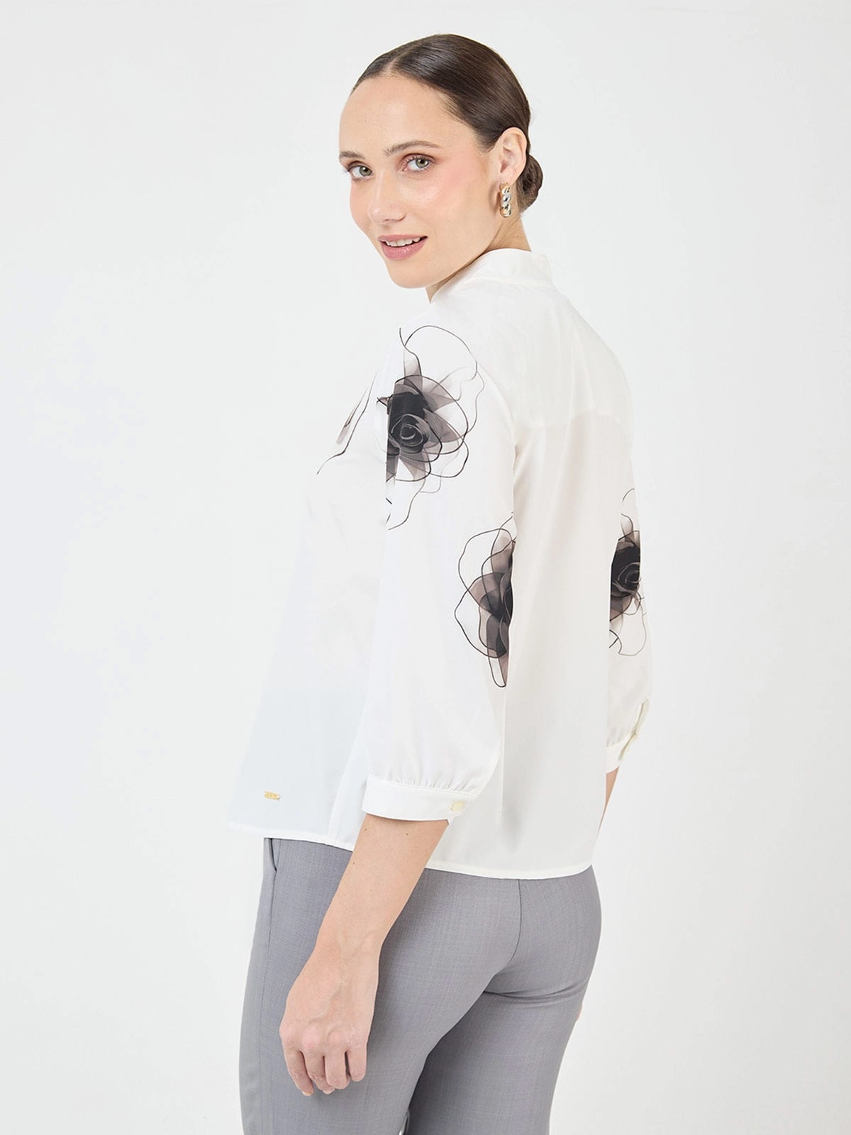 BLUSA MANGA LARGA MUJER JOHN HOLDEN WOMAN WALY - 3