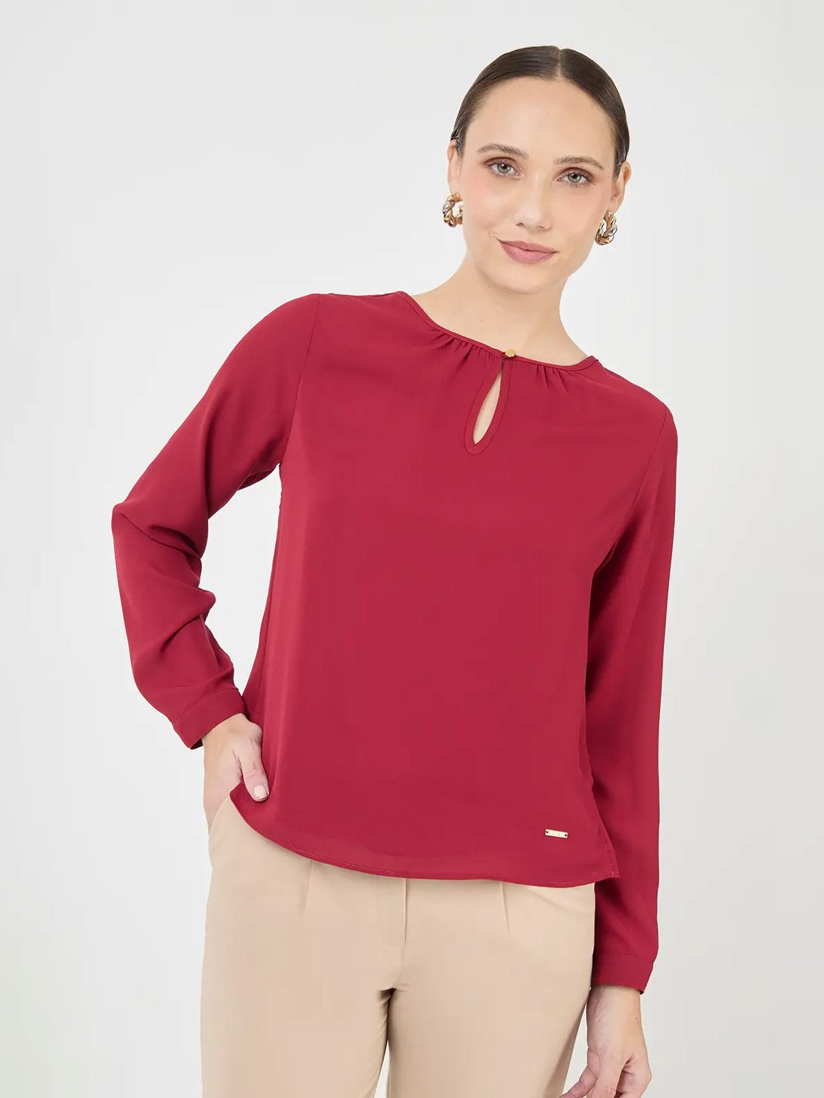 BLUSA MANGA LARGA MUJER JOHN HOLDEN WOMAN BIANCA - 1