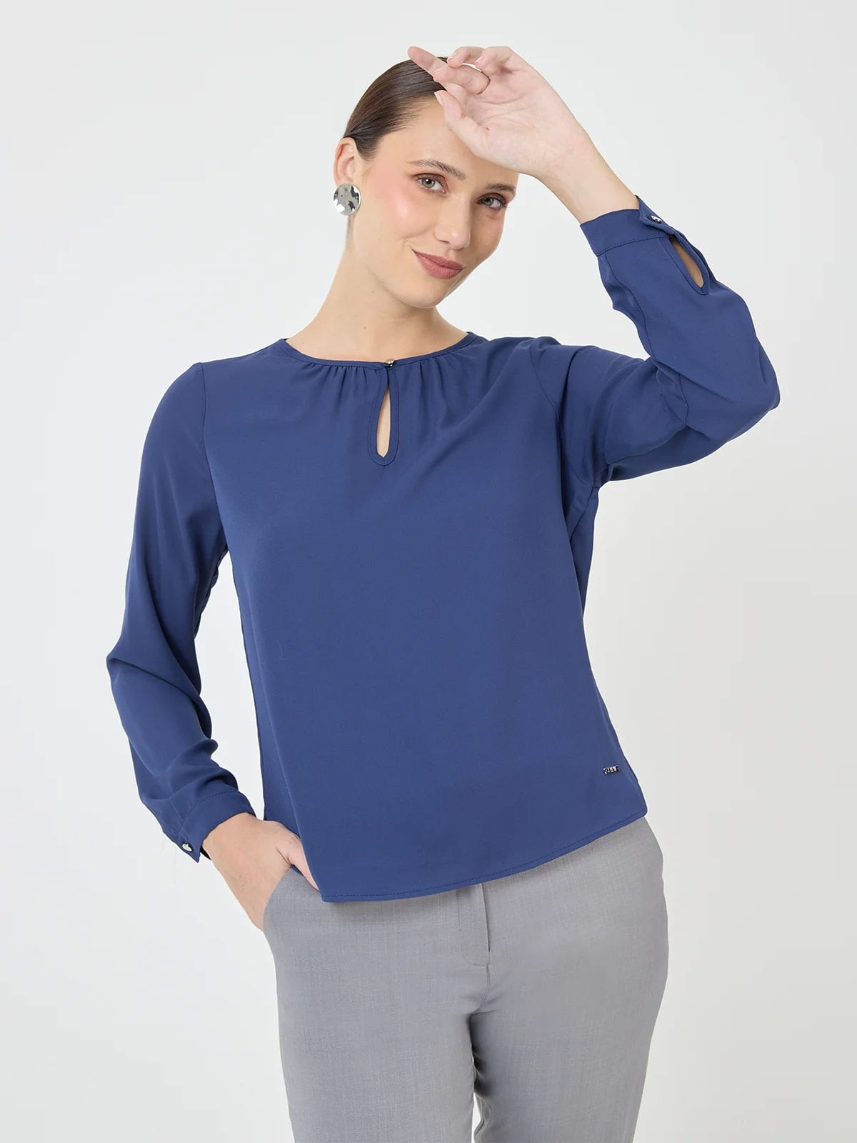 BLUSA MANGA LARGA MUJER JOHN HOLDEN WOMAN BIANCA - 1