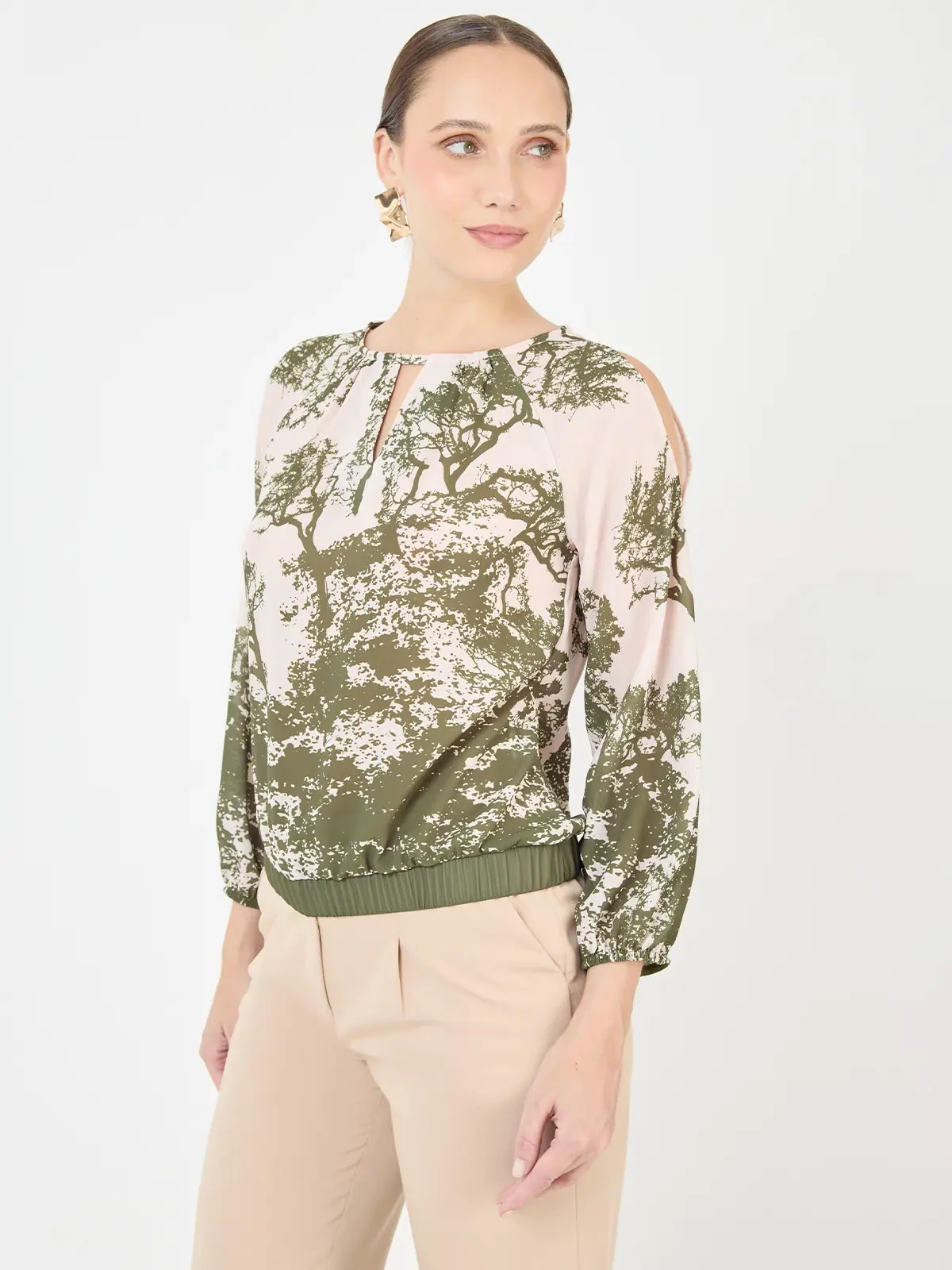 BLUSA MANGA LARGA MUJER JOHN HOLDEN WOMAN ANA - 3