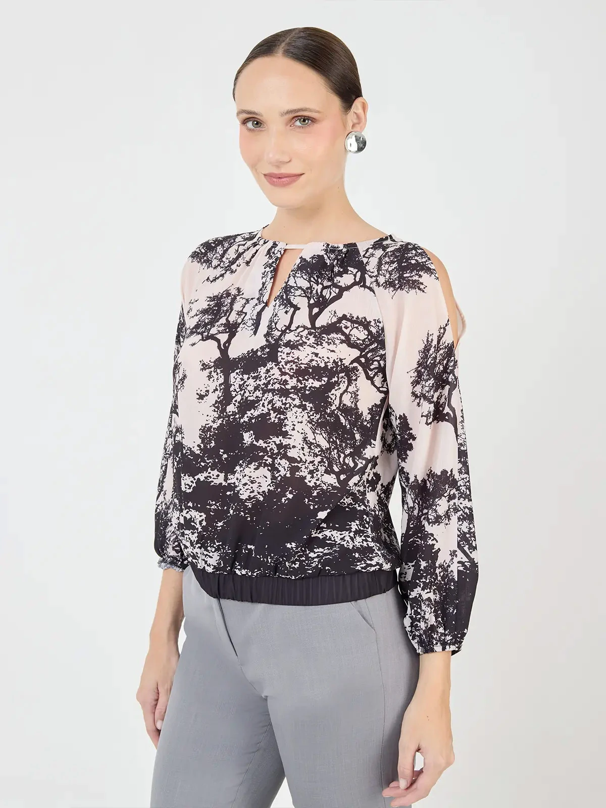 BLUSA MANGA LARGA MUJER JOHN HOLDEN WOMAN ANA - 3