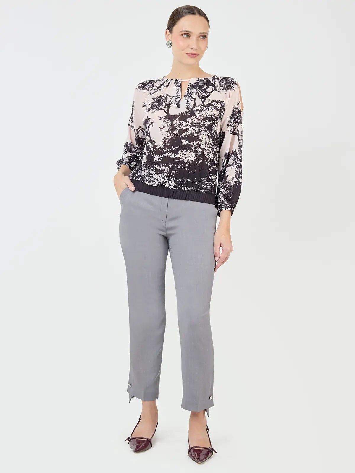 BLUSA MANGA LARGA MUJER JOHN HOLDEN WOMAN ANA - 5