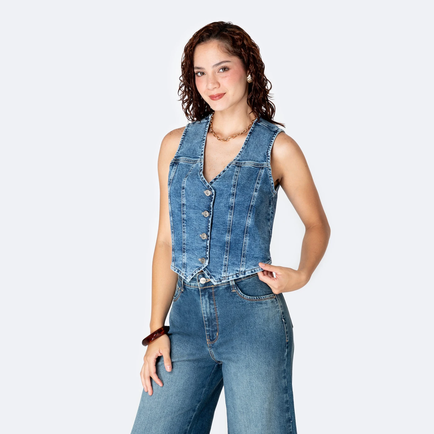CHALECO MUJER PIONER BOHO DOYA - 1