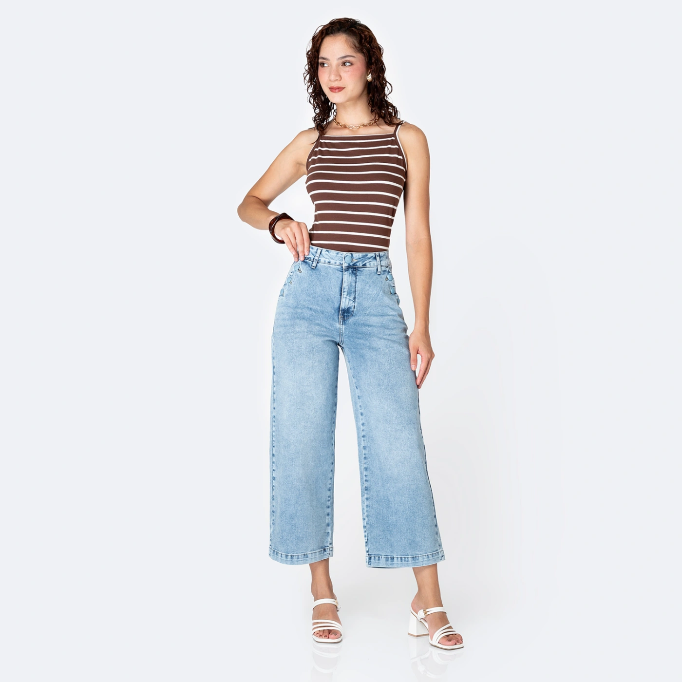 JEANS CULOTTE MUJER PIONIER BRUNELHA - 5