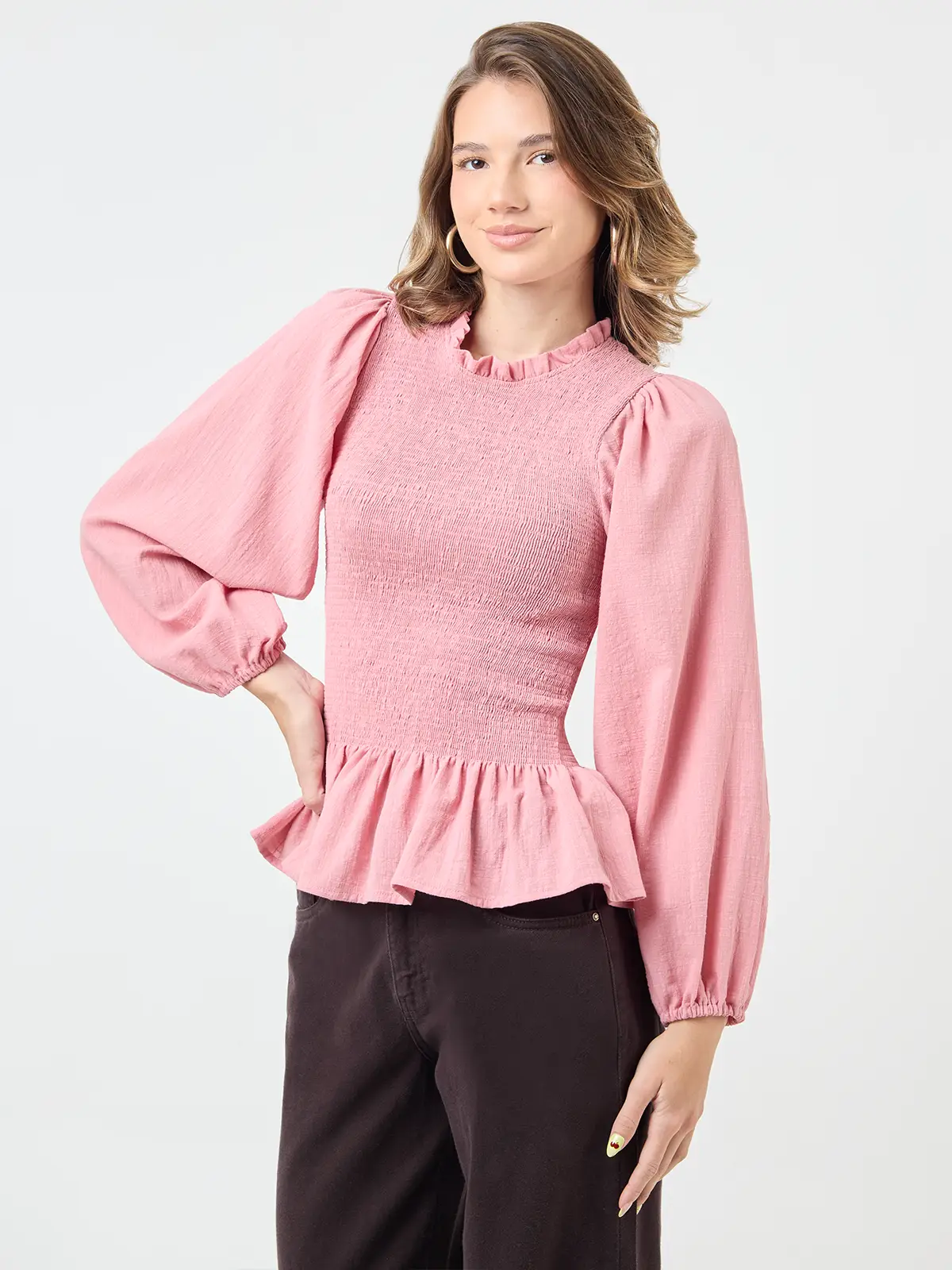 BLUSA MANGA LARGA MUJER BARBADOS ENORA - 3