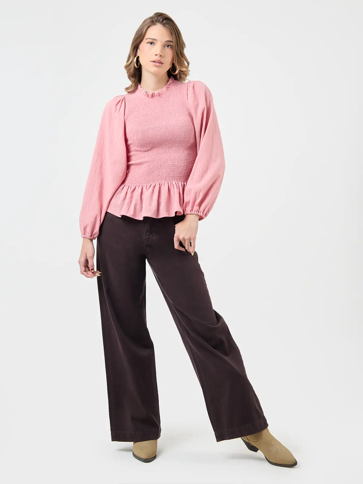 BLUSA MANGA LARGA MUJER BARBADOS ENORA - 5