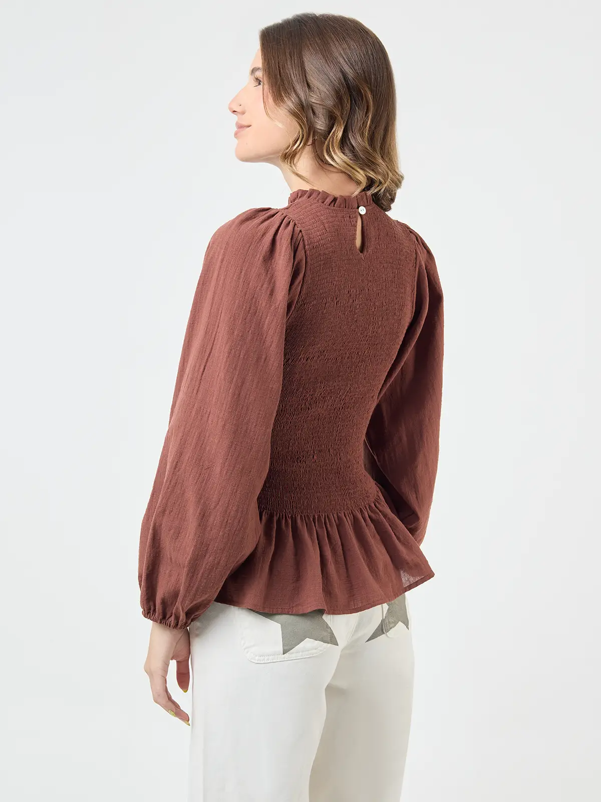 BLUSA MANGA LARGA MUJER BARBADOS ENORA - 2