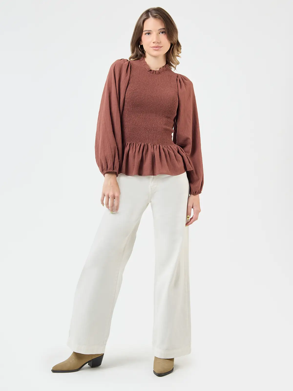 BLUSA MANGA LARGA MUJER BARBADOS ENORA - 5