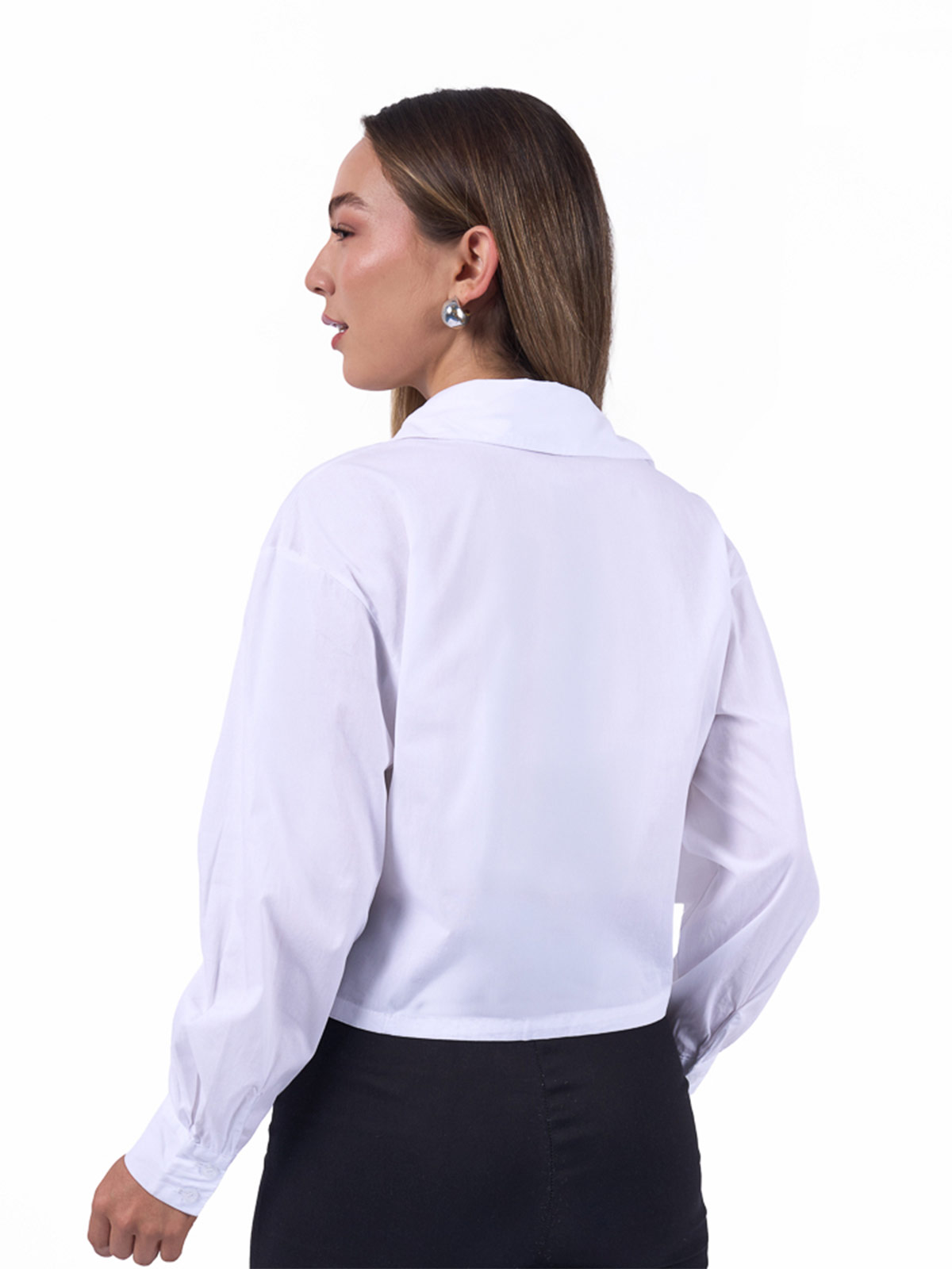 BLUSA ALGODÓN MANGA LARGA MUJER MACHINE ALISON - 2