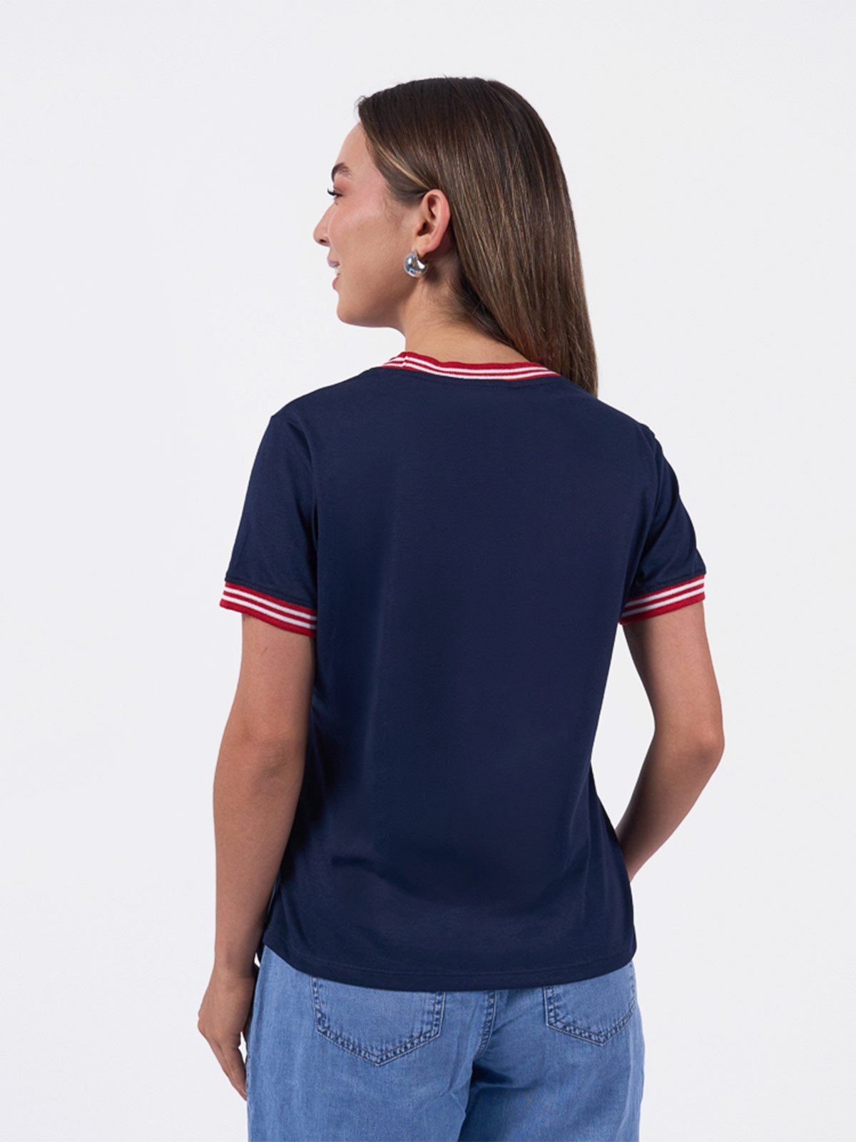 POLO ALGODÓN MANGA CORTA MUJER MACHINE SELLINA - 2