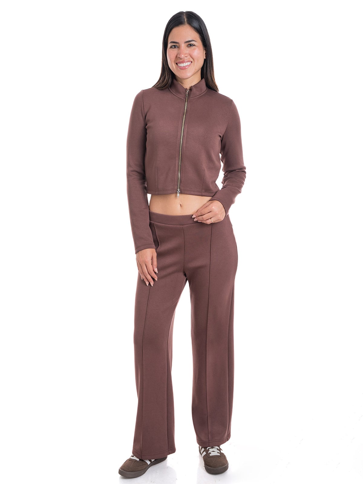 PANTALÓN DE BUZO MUJER METAL JEANS ALEXA - 1