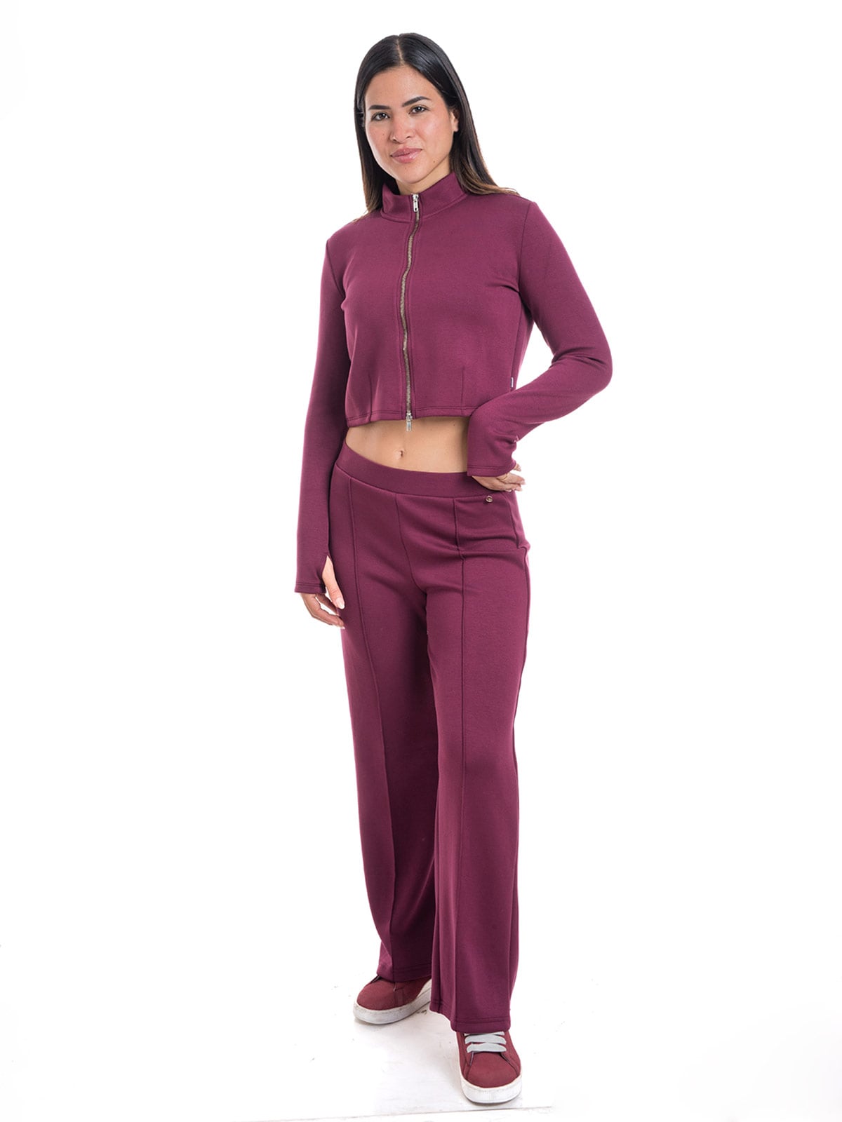 PANTALÓN DE BUZO MUJER METAL JEANS ALEXA - 1