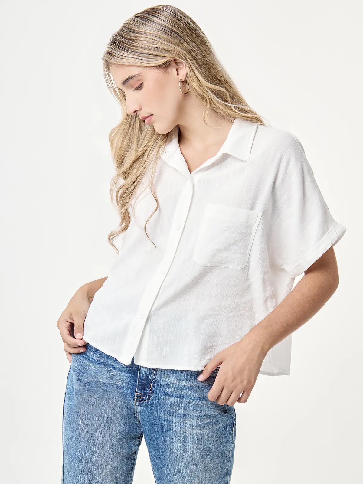 BLUSA MUJER AERO CROP - 1