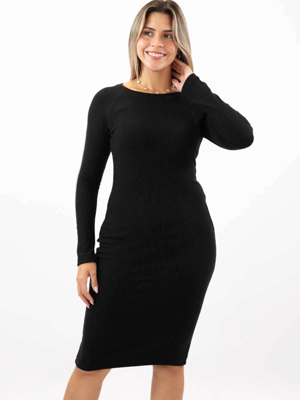 VESTIDO MUJER BLACKOUT SOFT - 1