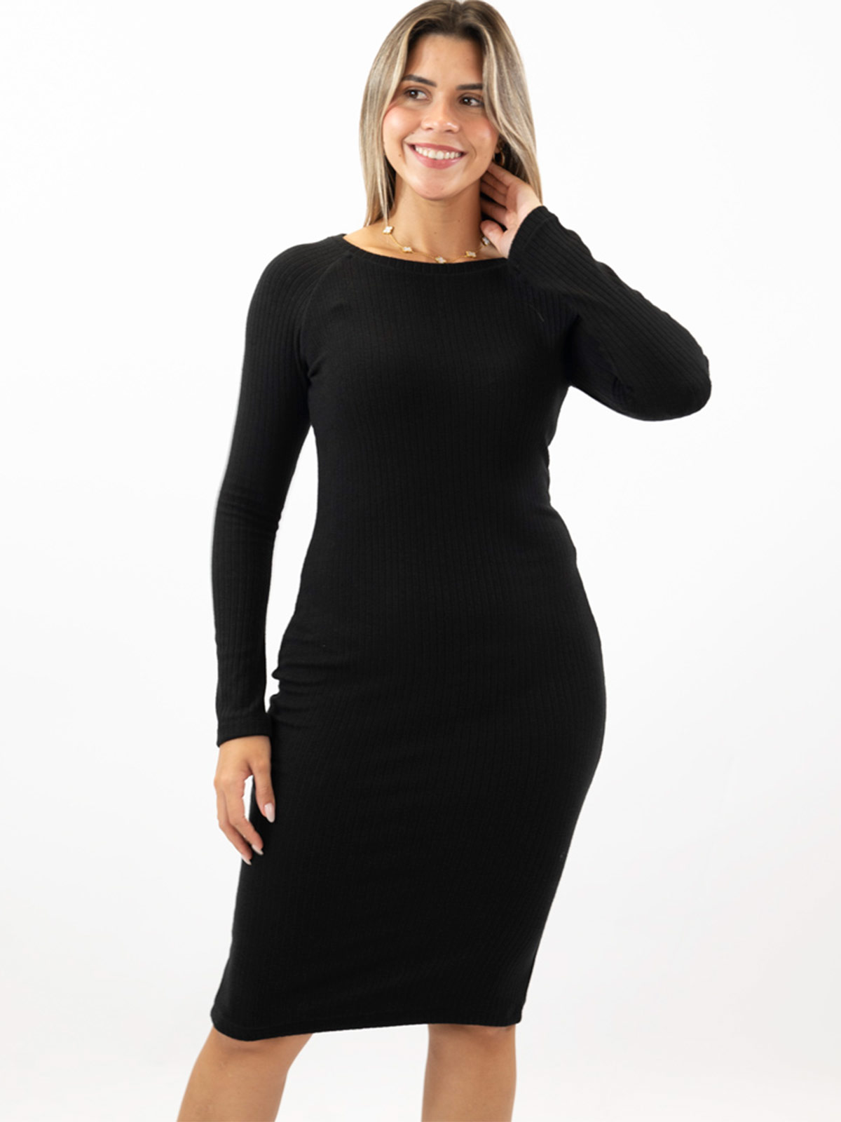 VESTIDO MUJER BLACKOUT SOFT - 1