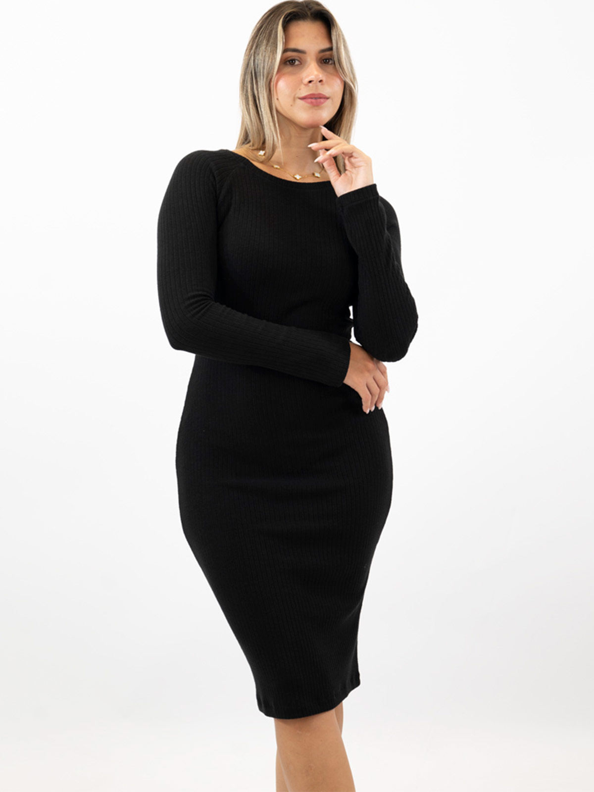 VESTIDO MUJER BLACKOUT SOFT - 2