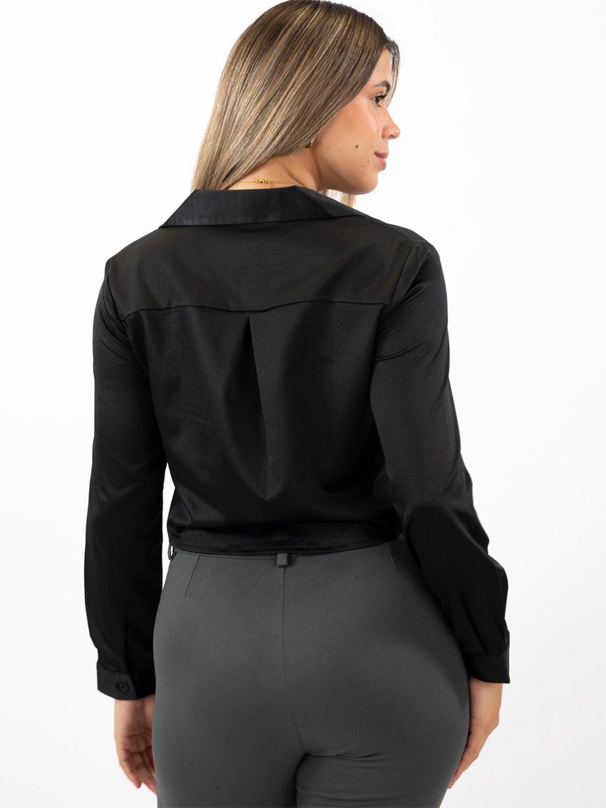 BLUSA MANGA LARGA MUJER BLACKOUT ANALU - 4