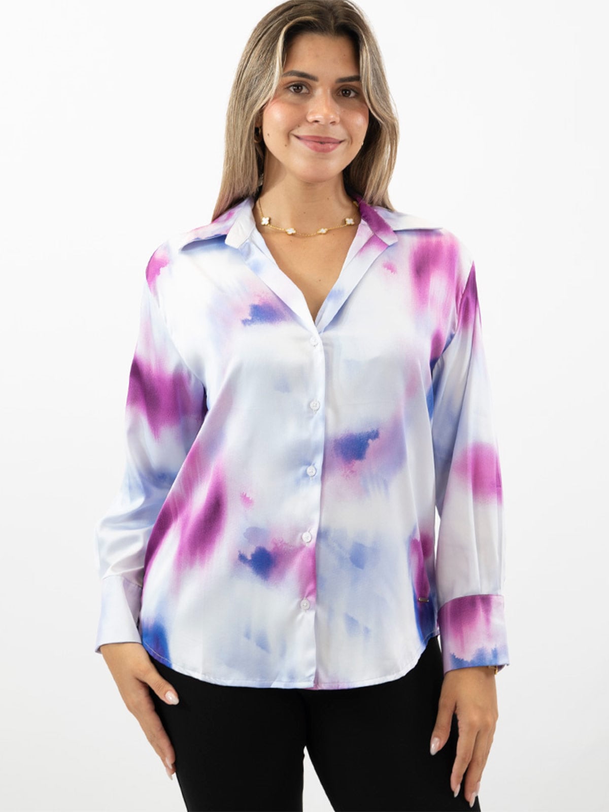 BLUSA MANGA LARGA MUJER BLACKOUT ANA - 1