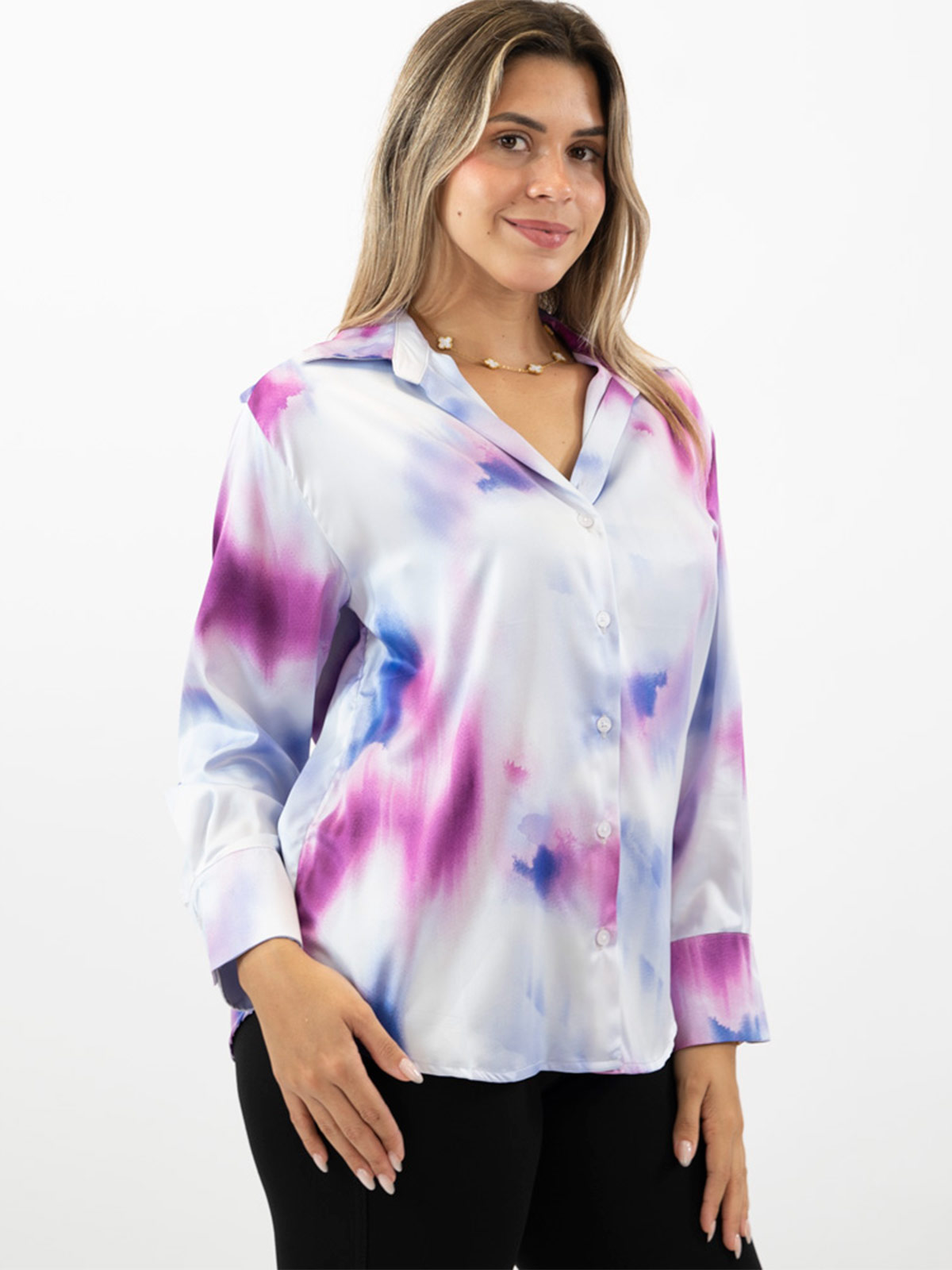BLUSA MANGA LARGA MUJER BLACKOUT ANA - 2