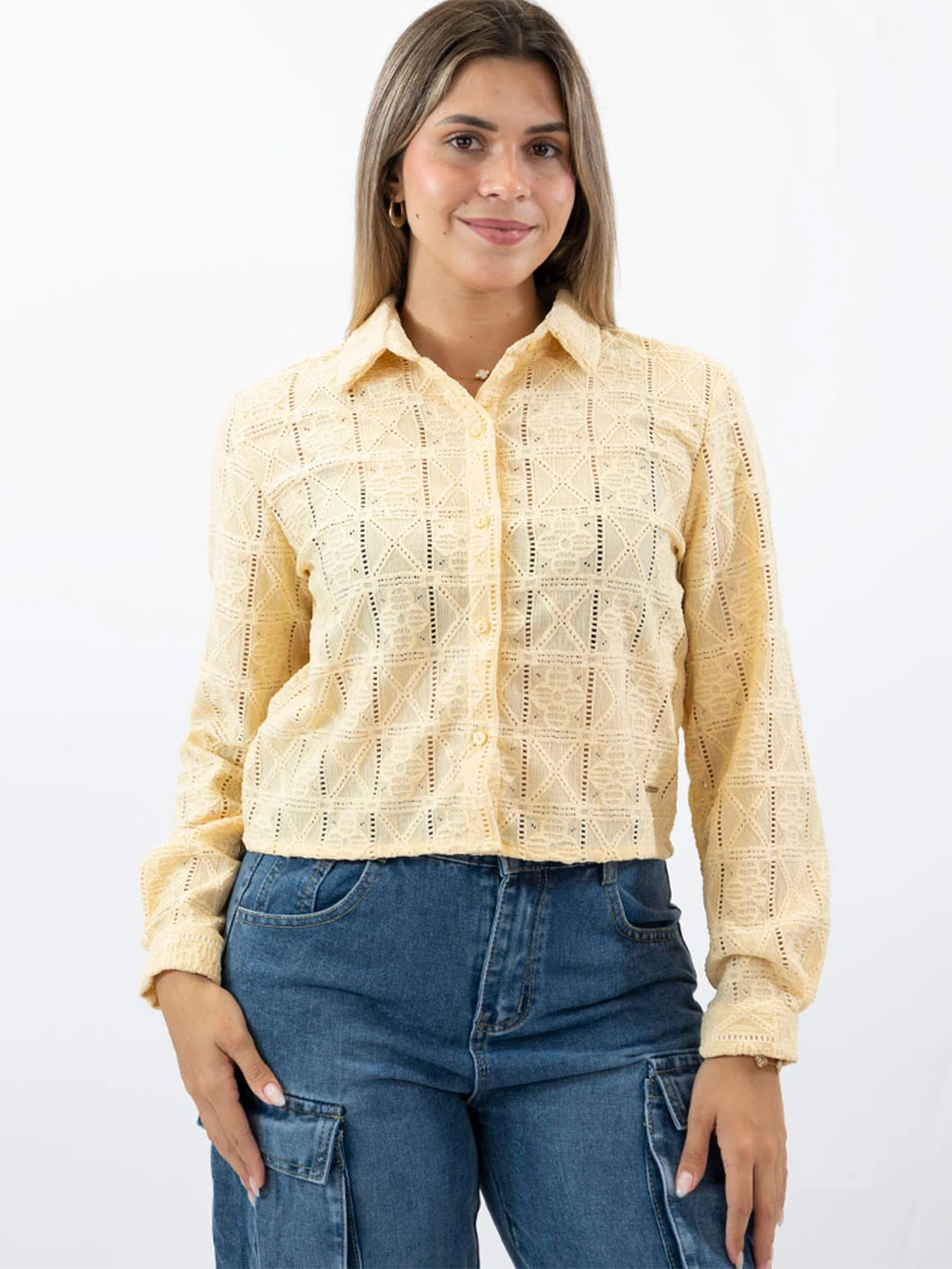 BLUSA MANGA LARGA MUJER BLACKOUT BRIANA - 1