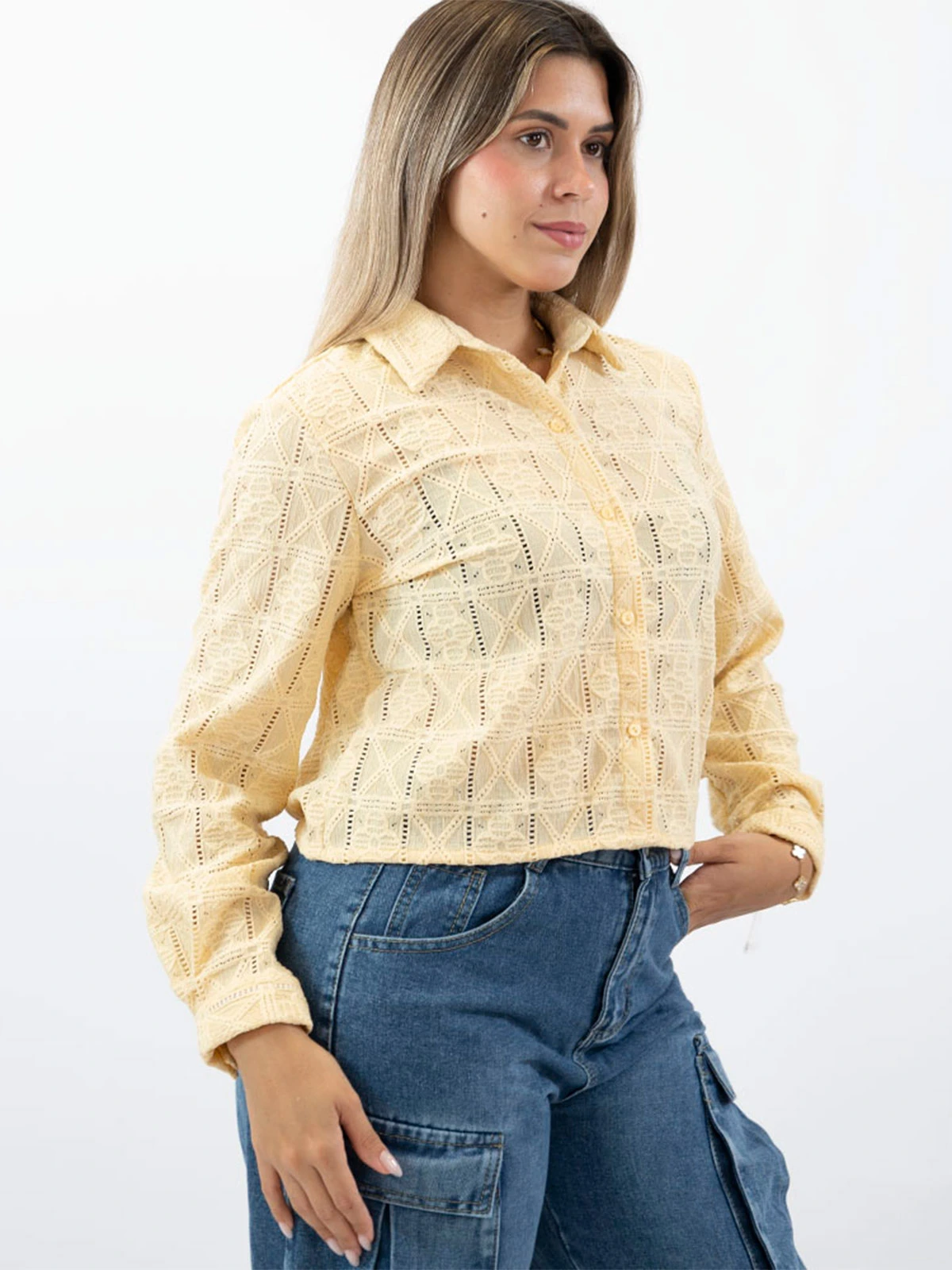 BLUSA MANGA LARGA MUJER BLACKOUT BRIANA - 2